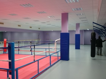 Salle de boxe